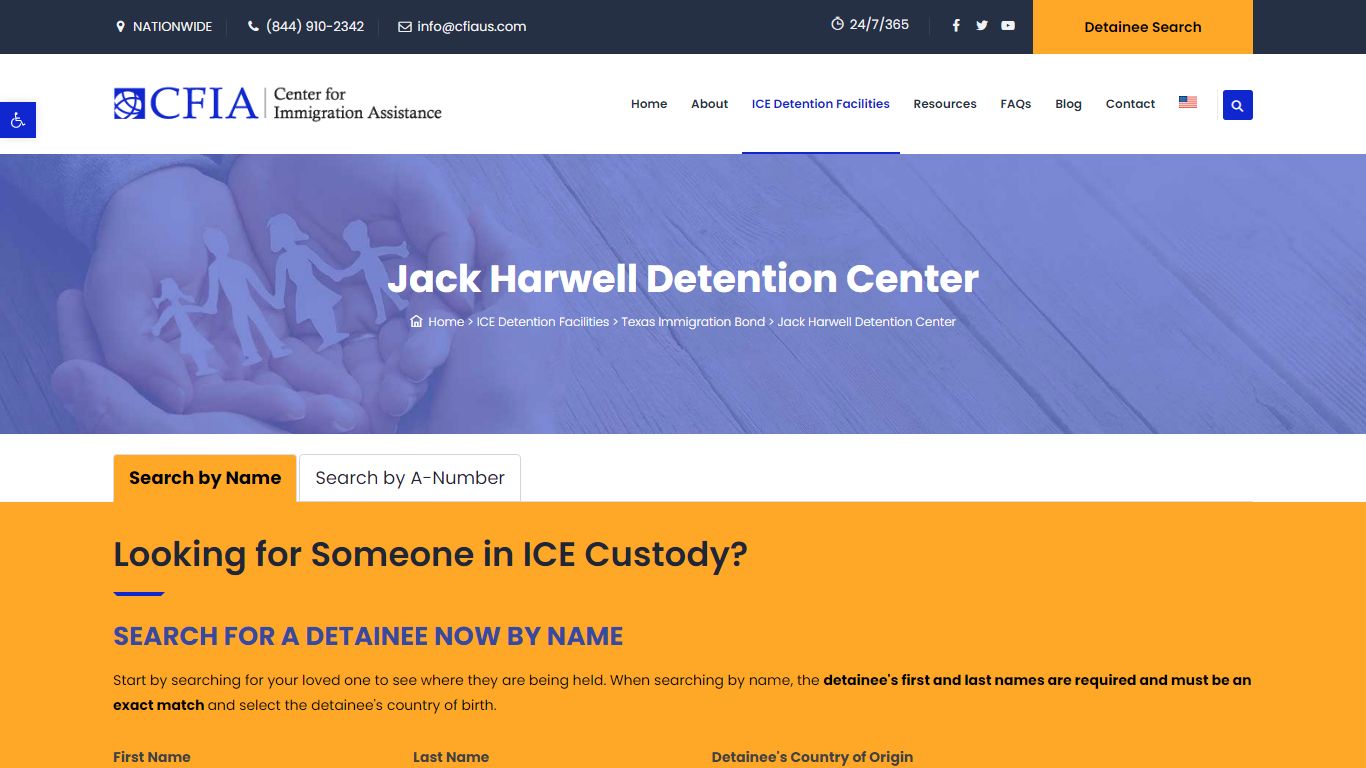 Jack Harwell Detention Center - Center for Immigration Assistance